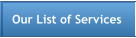 Our List of Services
